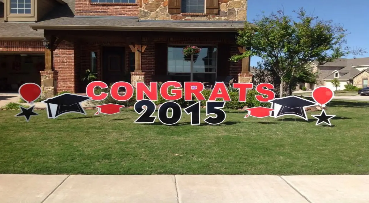 Custom Graduation Yard Signs 55