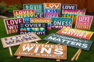 Best Fonts for Yard Sign Visibility