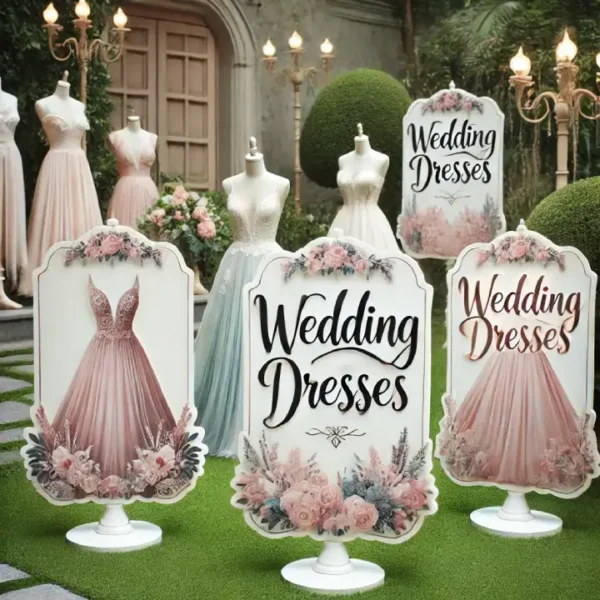 Buy Wedding Dresses Yard Signs Online