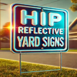 Order HIP Reflective Yard Signs