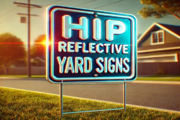 Order HIP Reflective Yard Signs