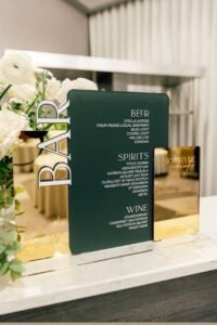 Acrylic Table Sign Toronto