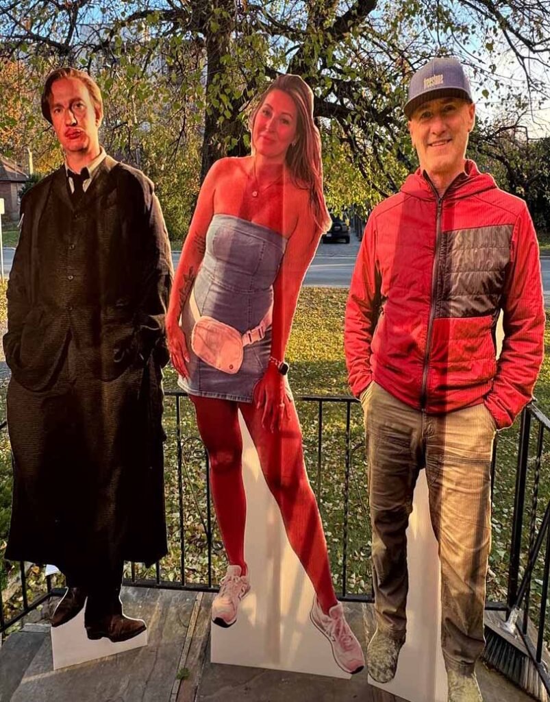 life size cutout in Toronto