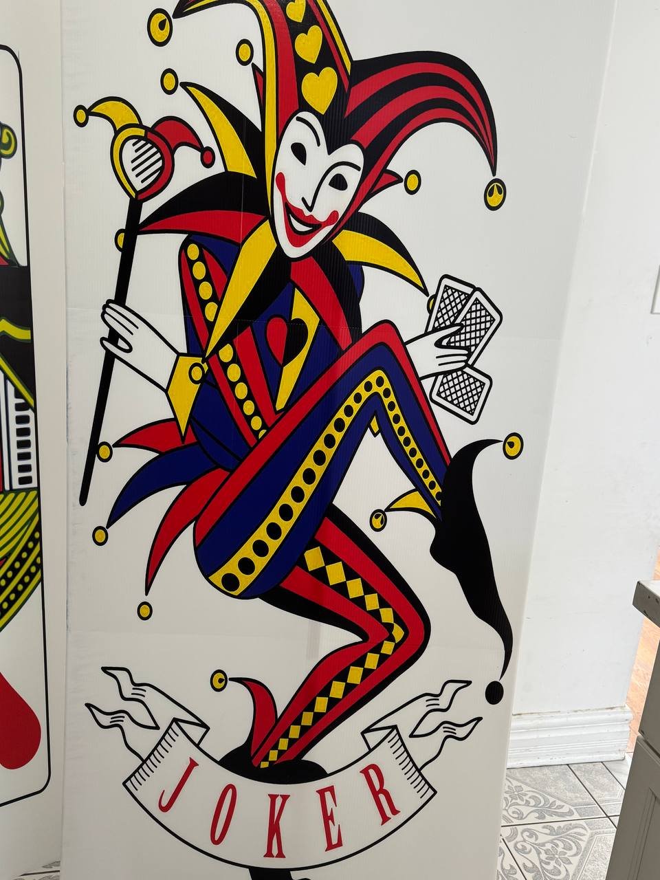 casino theme and play card in Toronto