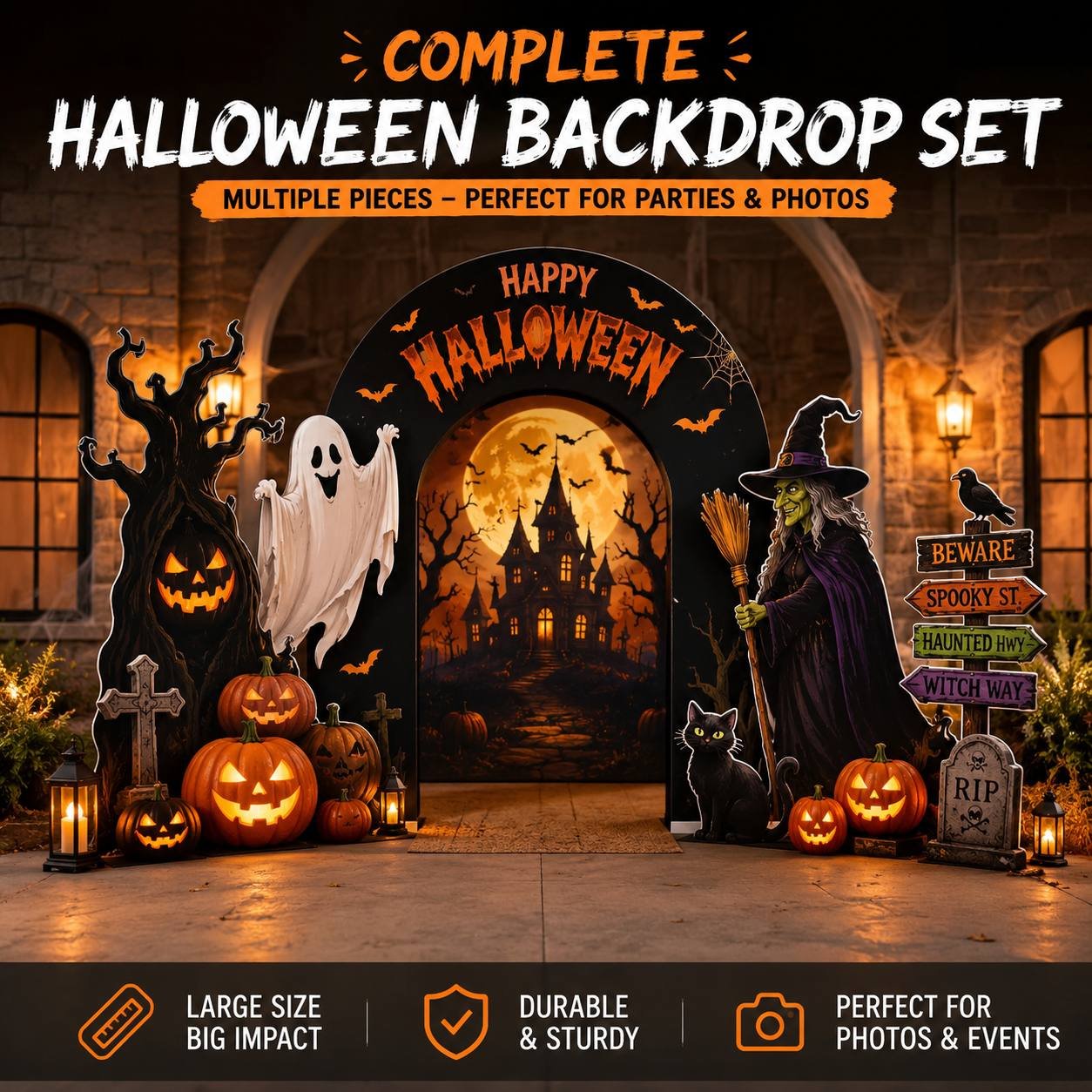 Halloween backdrop in Toronto
