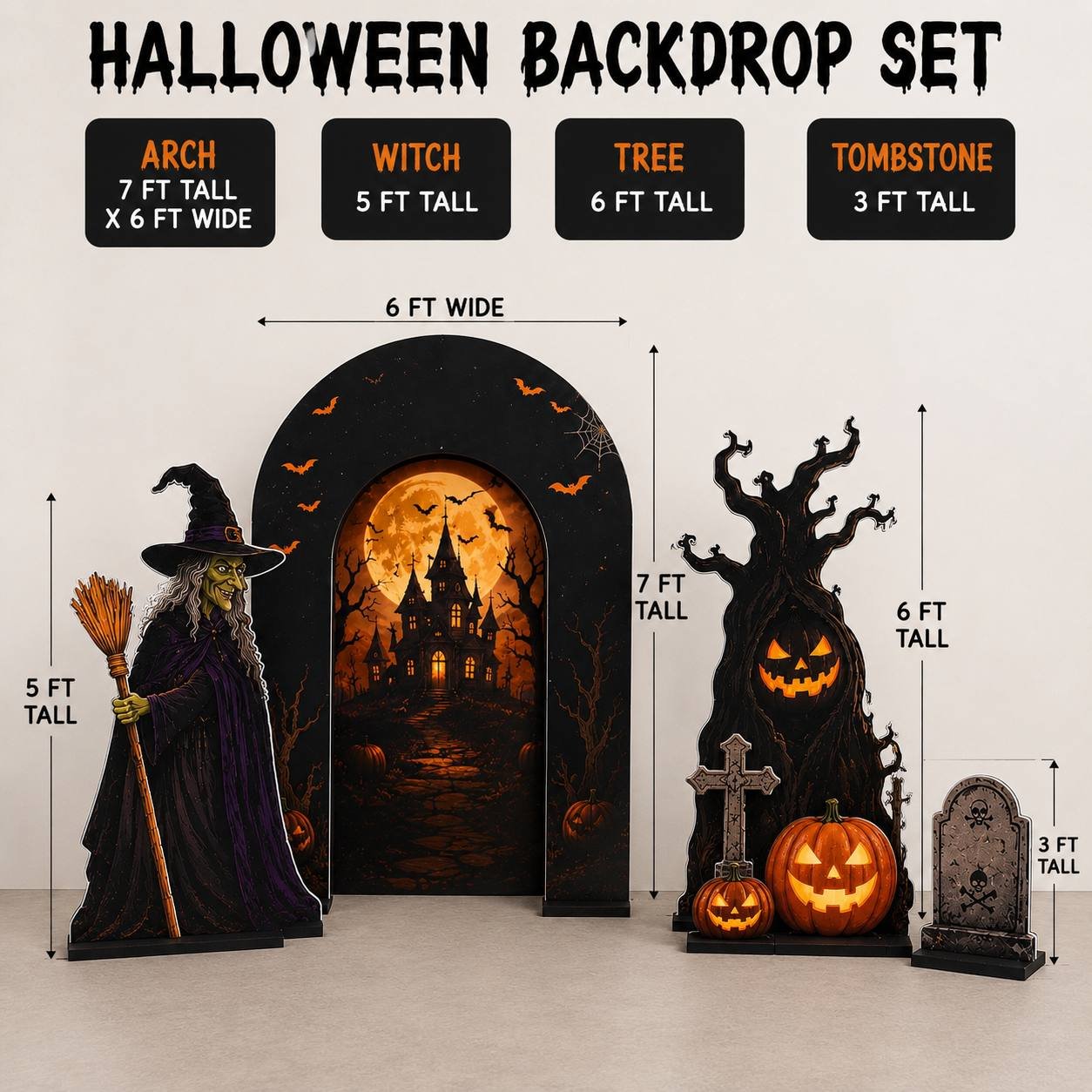 Halloween backdrop in Toronto