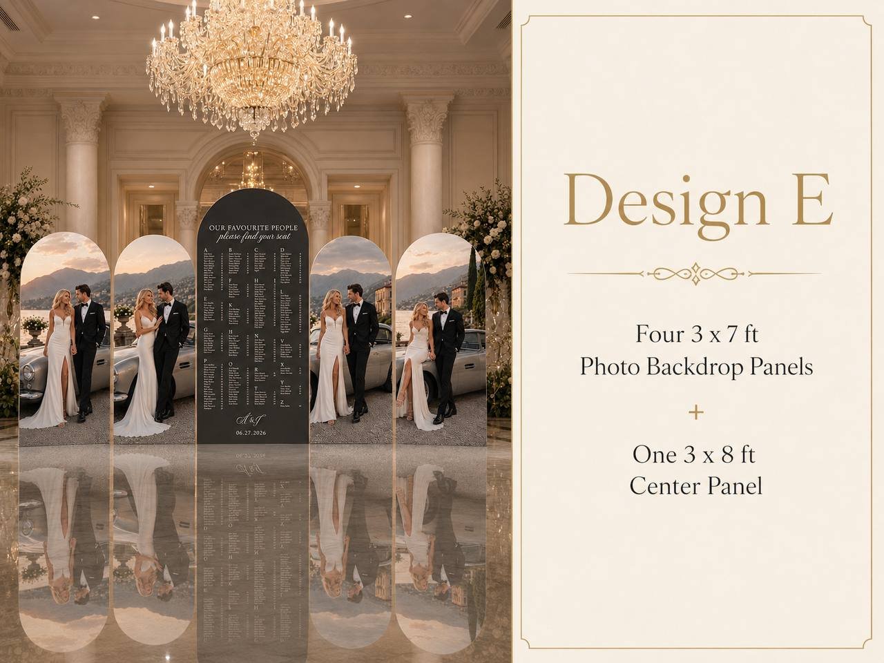 Wedding Seating Chart in Toronto