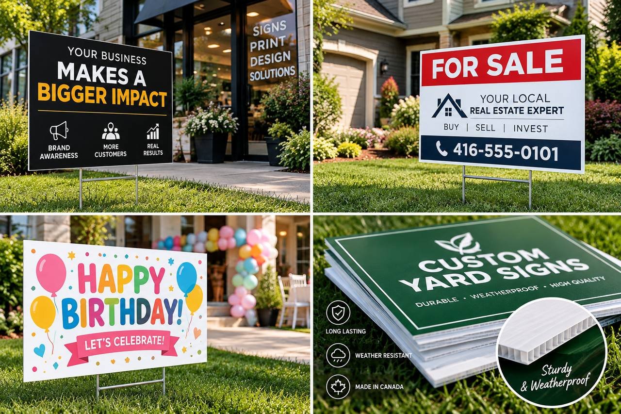 yard sign print inToronto