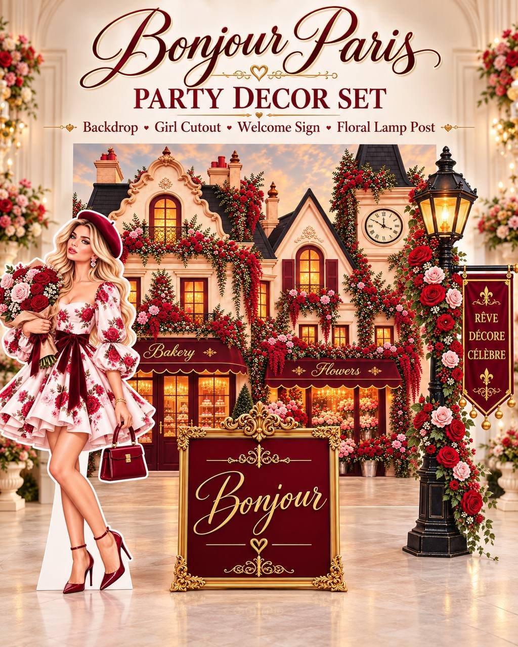Party Backdrop Decor Set in Toronto