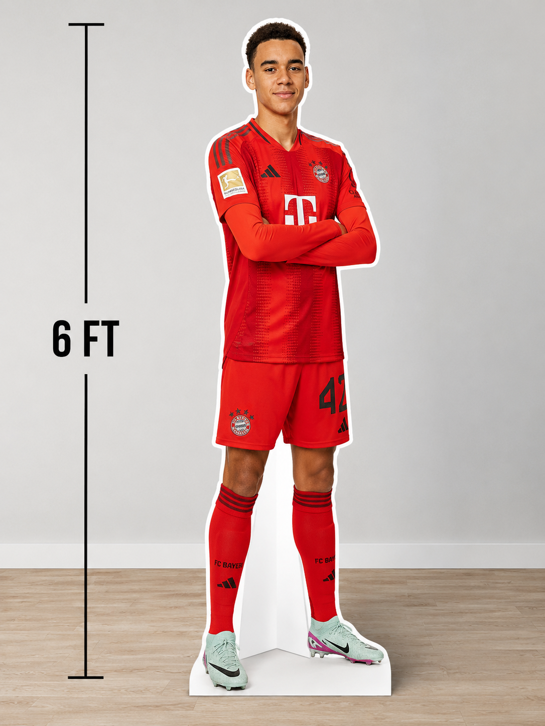 Custom Football Player Life Size Cutout