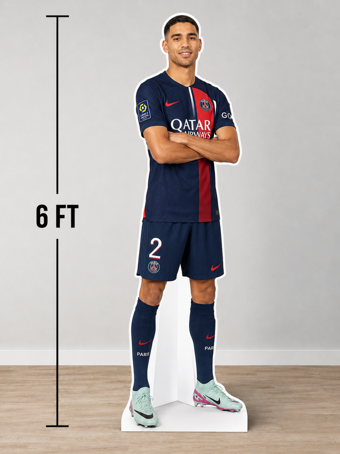 Custom Football Player Life Size Cutout