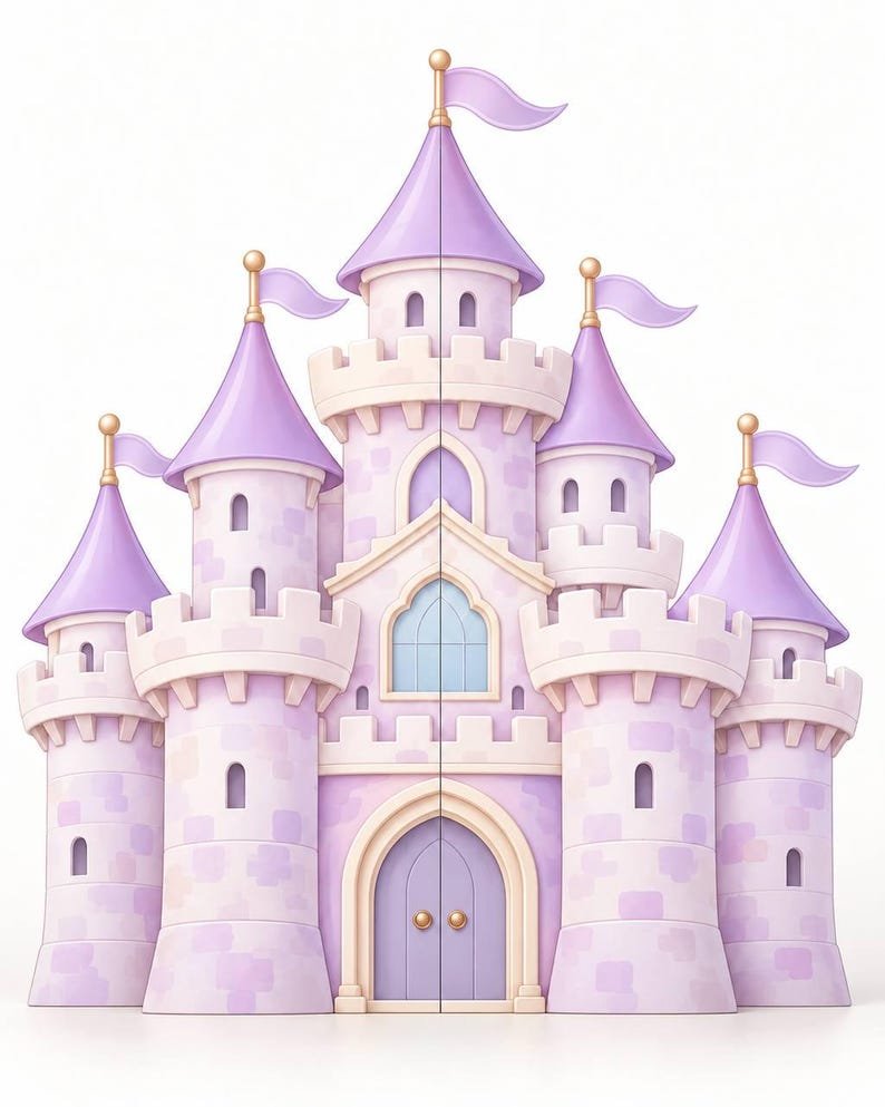 Princess birthday backdrop print details
